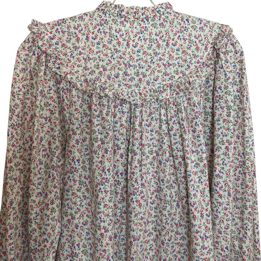 Doen Women’s 'Caton' Morning Glory Floral Mini Nightgown White Est X-Small Small - Picture 7 of 13